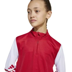 adidas Squadra 25 Trainingstrui 1/4-Zip Kids Rood Wit