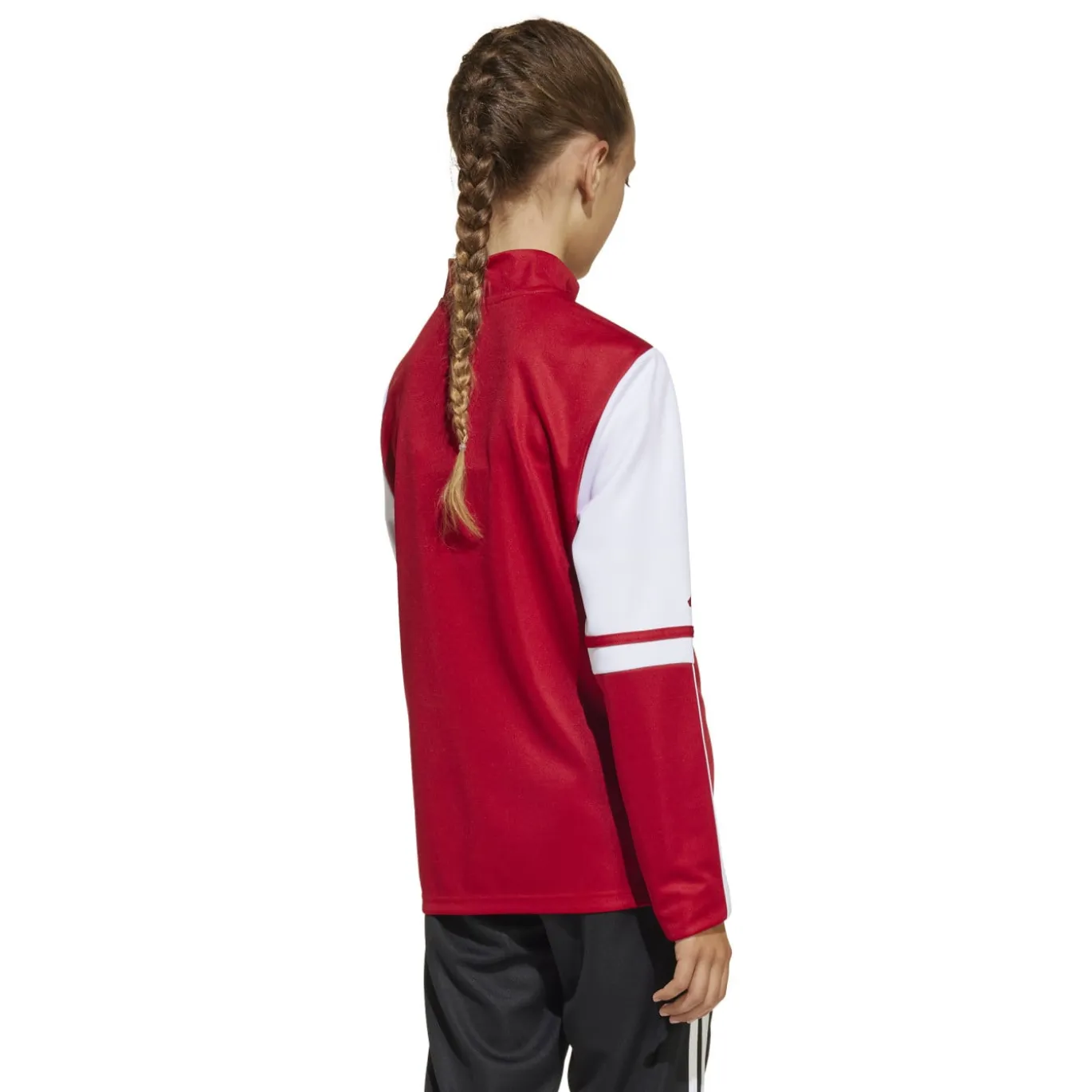 adidas Squadra 25 Trainingstrui 1/4-Zip Kids Rood Wit