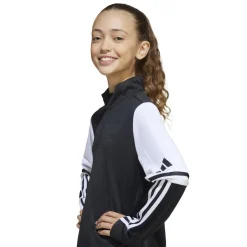 adidas Squadra 25 Trainingstrui 1/4-Zip Kids Zwart Wit