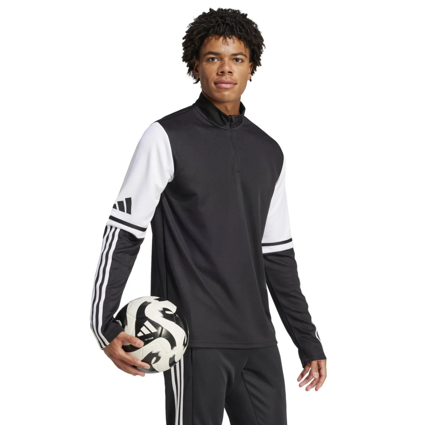 adidas Squadra 25 Trainingstrui 1/4-Zip Zwart Wit