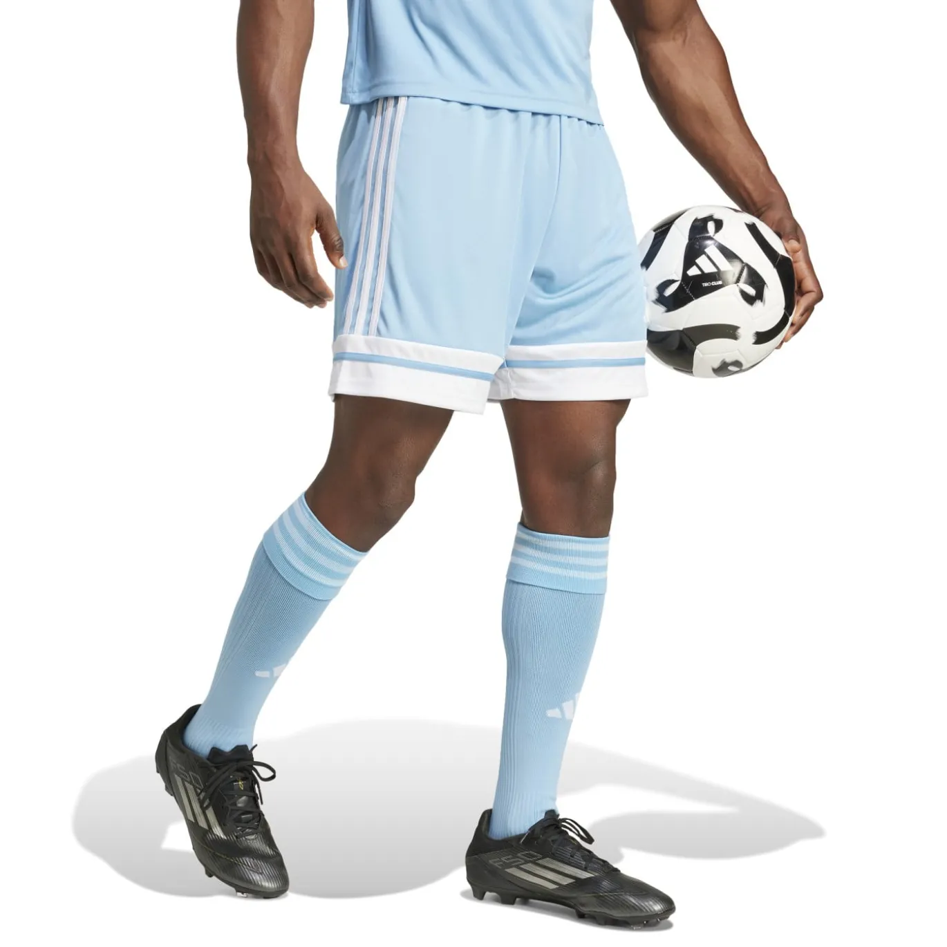 adidas Squadra 25 Voetbalbroekje Lichtblauw Wit