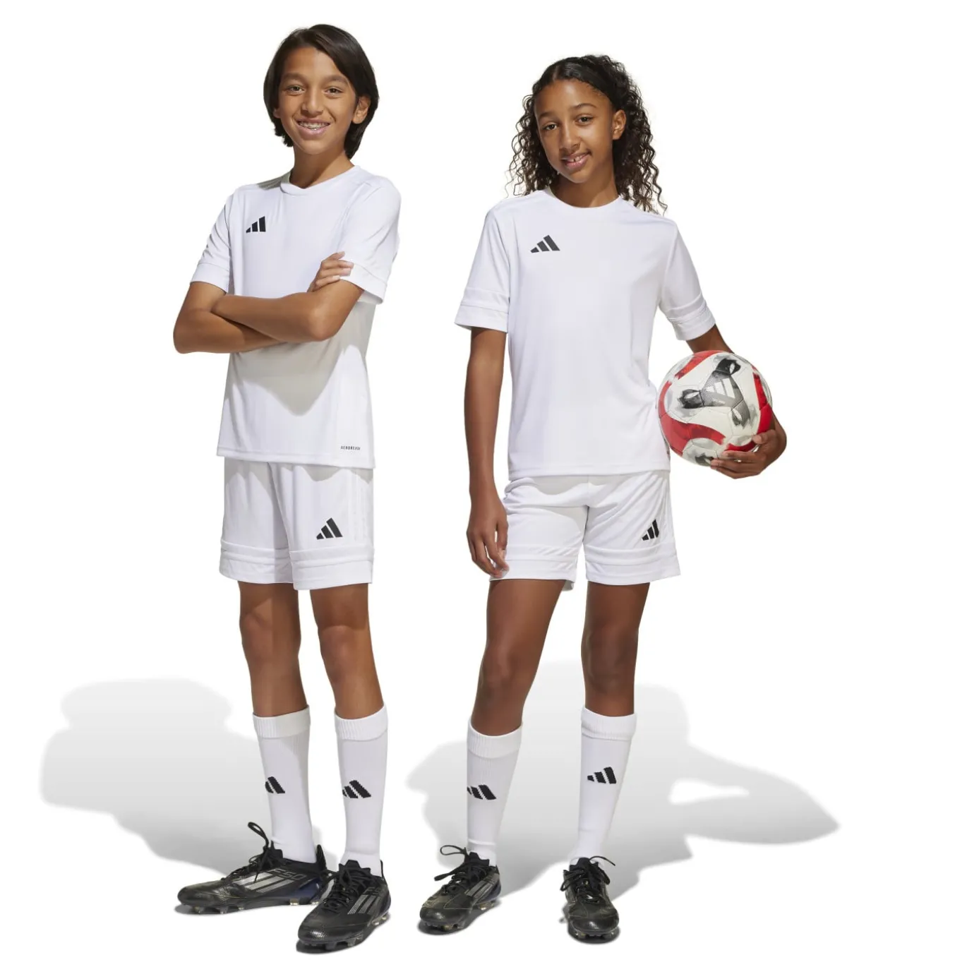 adidas Squadra 25 Voetbalbroekje Kids Wit
