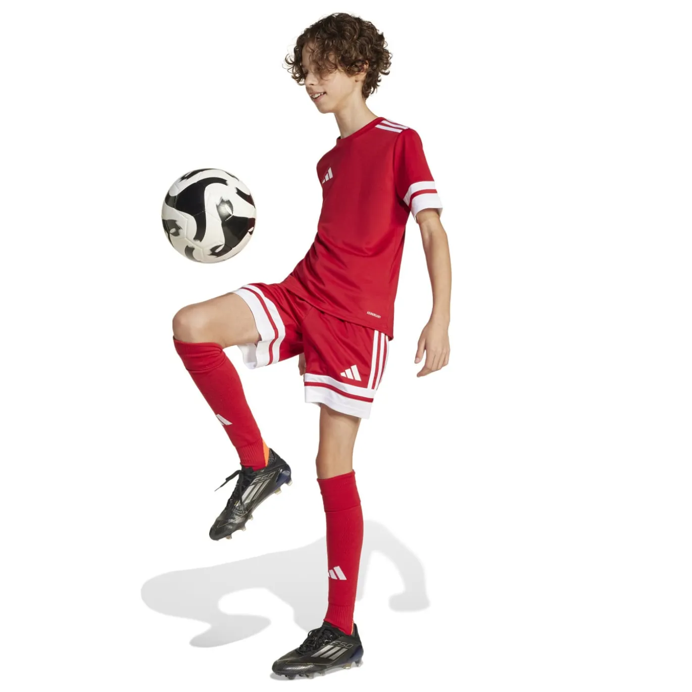 adidas Squadra 25 Voetbalbroekje Kids Rood Wit