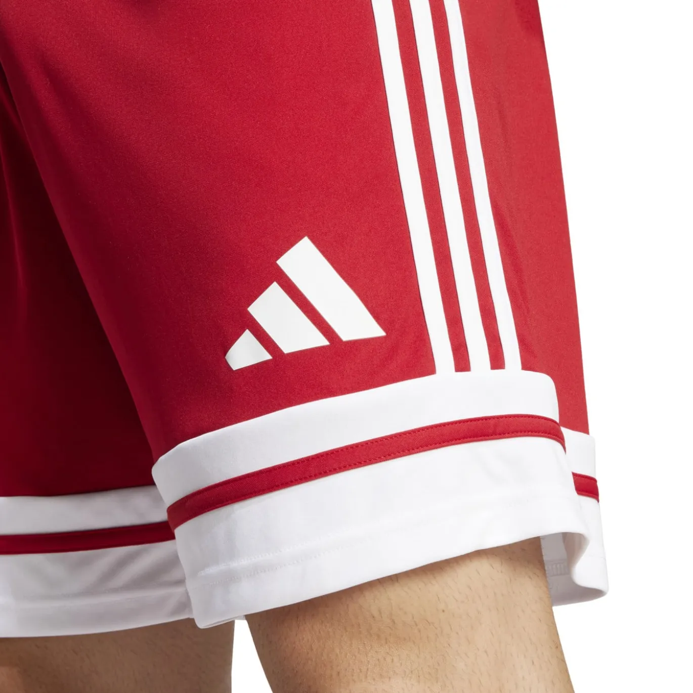 adidas Squadra 25 Voetbalbroekje Rood Wit