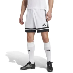 adidas Squadra 25 Voetbalbroekje Wit Zwart