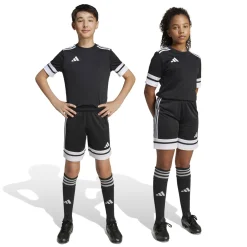 adidas Squadra 25 Voetbalbroekje Kids Zwart Wit