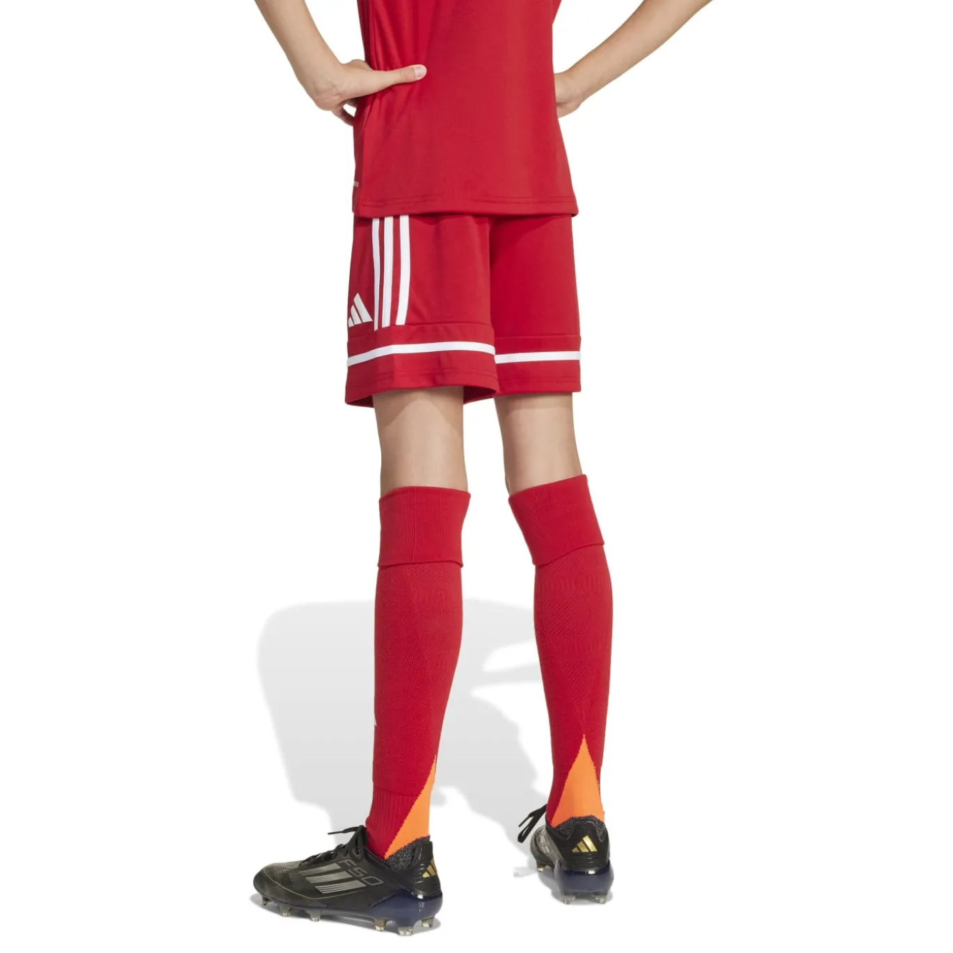 adidas Squadra 25 Voetbalbroekje Kids Rood Wit Rood