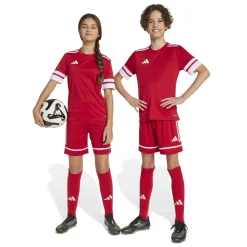 adidas Squadra 25 Voetbalbroekje Kids Rood Wit Rood