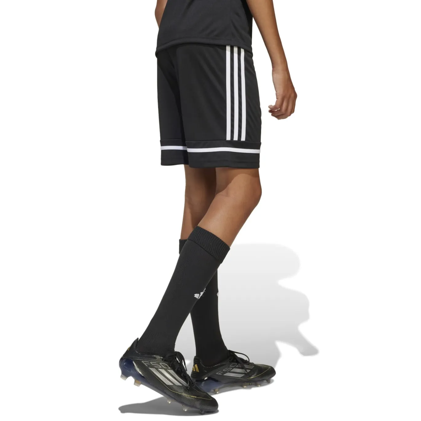 adidas Squadra 25 Voetbalbroekje Kids Zwart Wit Zwart
