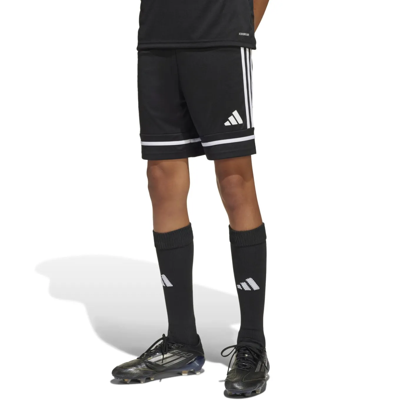 adidas Squadra 25 Voetbalbroekje Kids Zwart Wit Zwart