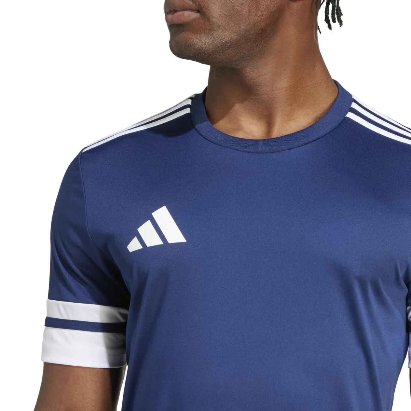 adidas Squadra 25 Voetbalshirt Donkerblauw Wit