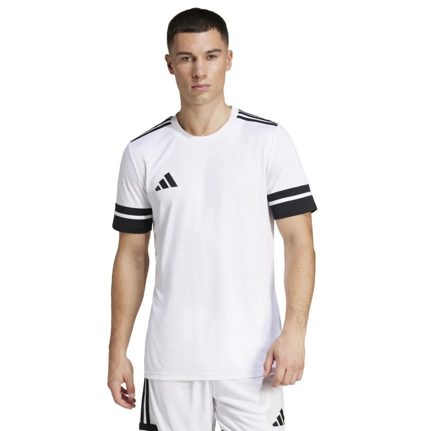 adidas Squadra 25 Voetbalshirt Wit Zwart