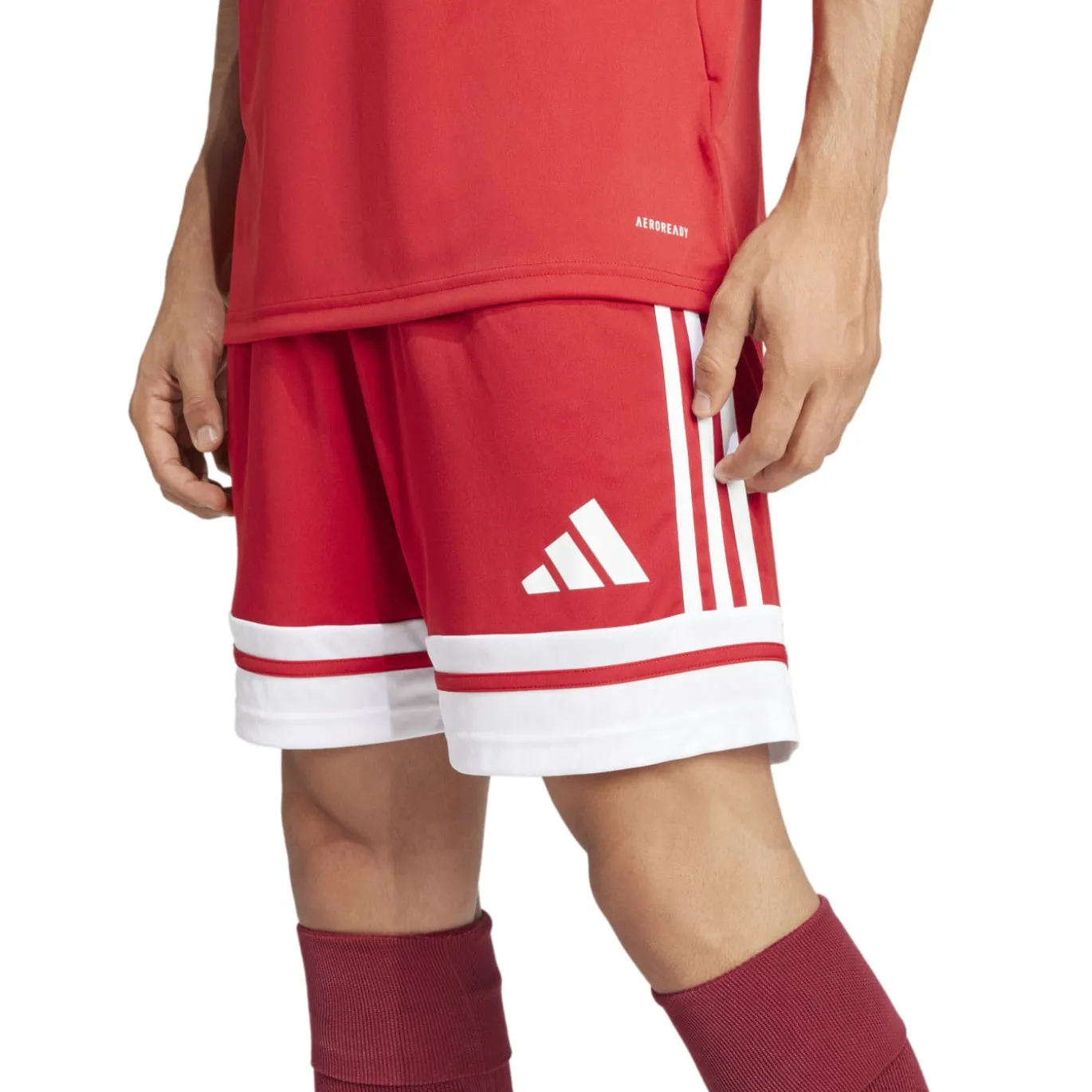adidas Squadra 25 Voetbalshirt Rood Wit