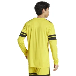 adidas Squadra 25 Voetbalshirt Lange Mouwen Geel Zwart
