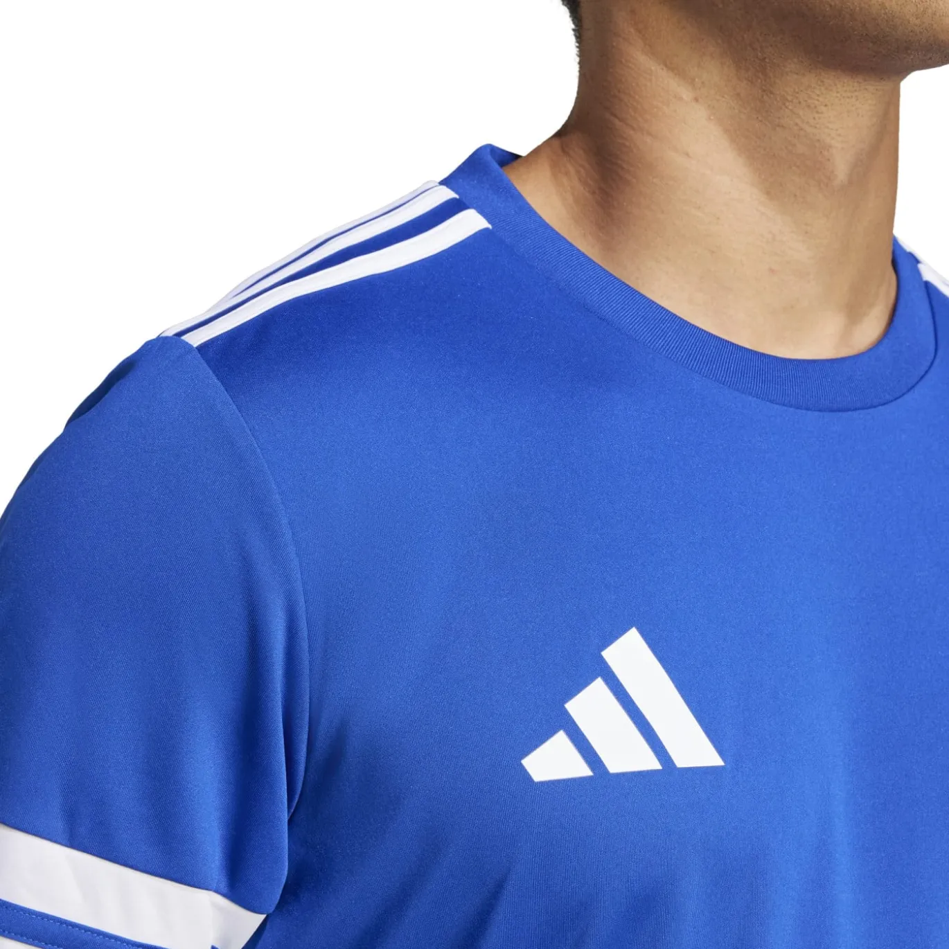 adidas Squadra 25 Voetbalshirt Lange Mouwen Blauw Wit
