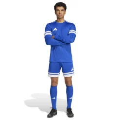 adidas Squadra 25 Voetbalshirt Lange Mouwen Blauw Wit