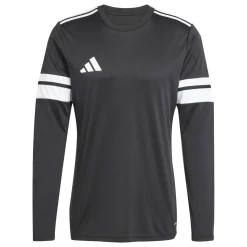 adidas Squadra 25 Voetbalshirt Lange Mouwen Zwart Wit