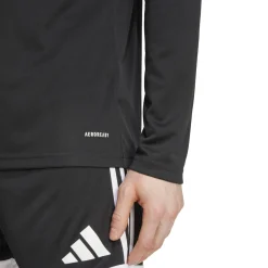 adidas Squadra 25 Voetbalshirt Lange Mouwen Zwart Wit