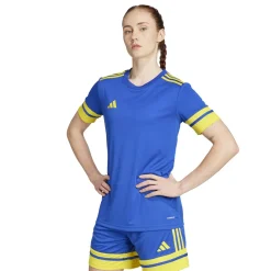 adidas Squadra 25 Voetbalshirt Dames Blauw Geel