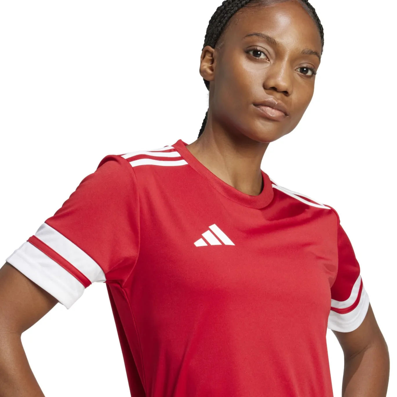 adidas Squadra 25 Voetbalshirt Dames Rood Wit