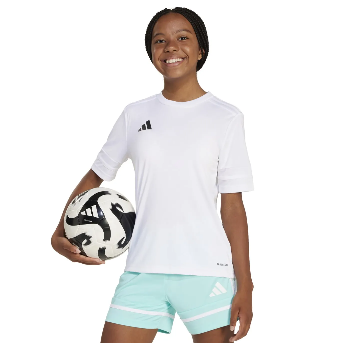 adidas Squadra 25 Voetbalshirt Kids Wit