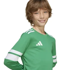 adidas Squadra 25 Voetbalshirt Lange Mouwen Kids Groen Wit