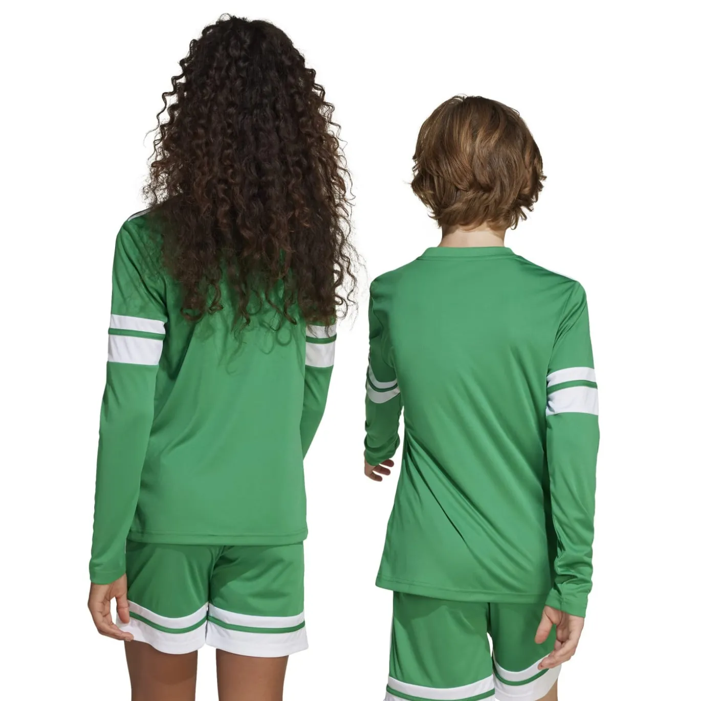 adidas Squadra 25 Voetbalshirt Lange Mouwen Kids Groen Wit