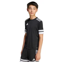 adidas Squadra 25 Voetbalshirt Kids Zwart Wit