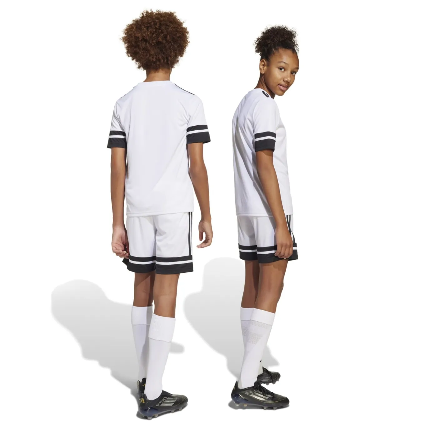 adidas Squadra 25 Voetbaltenue Kids Wit Zwart