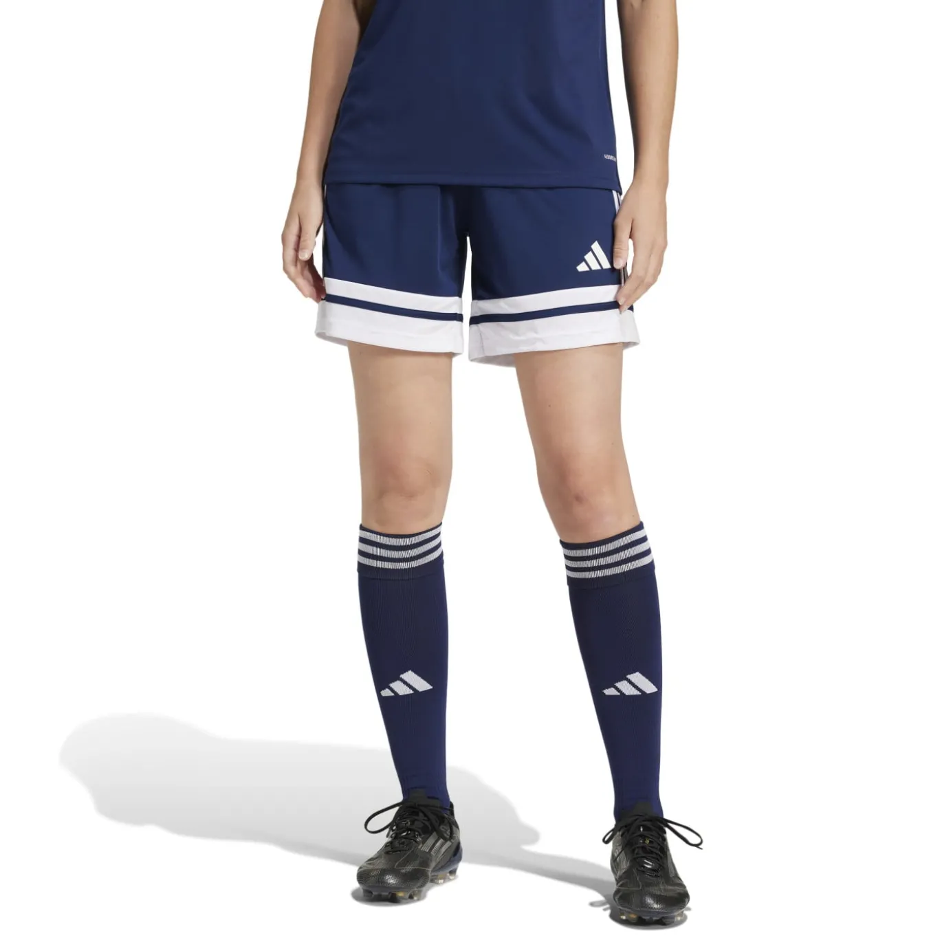 adidas Squadra 25 Voetbaltenue Dames Donkerblauw Wit