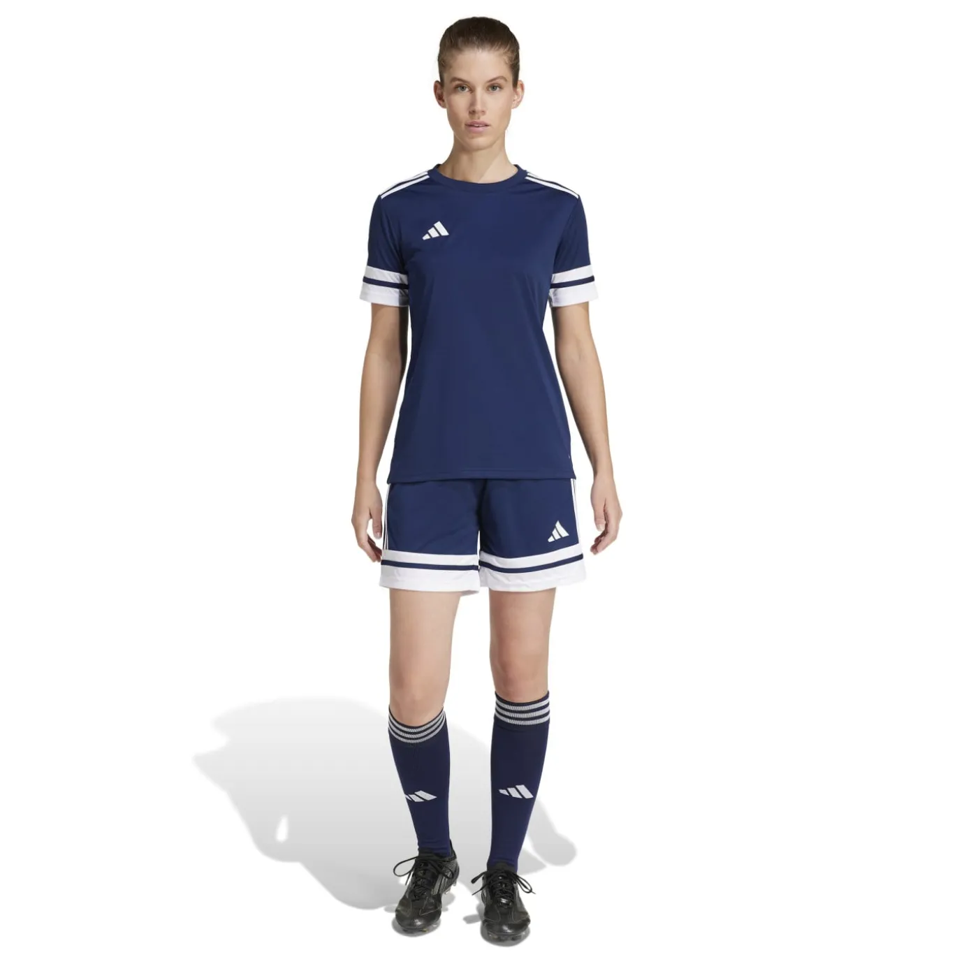 adidas Squadra 25 Voetbaltenue Dames Donkerblauw Wit