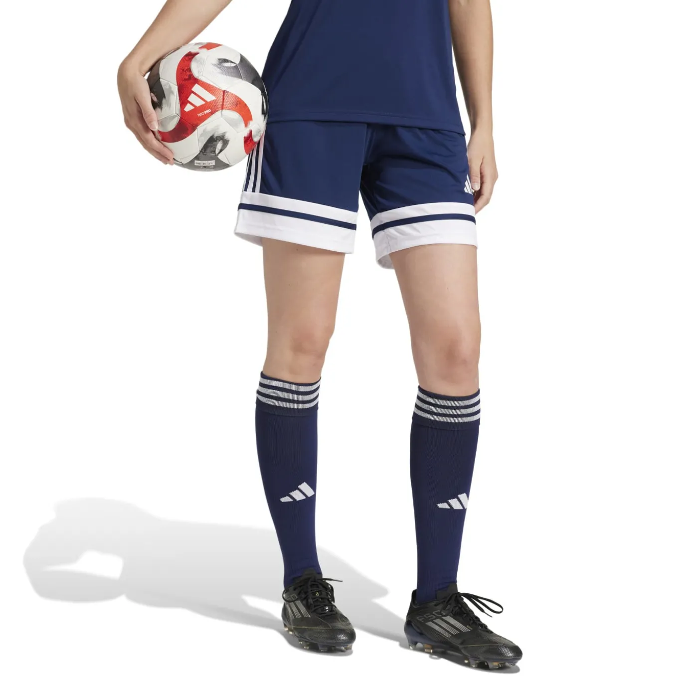 adidas Squadra 25 Voetbaltenue Dames Donkerblauw Wit