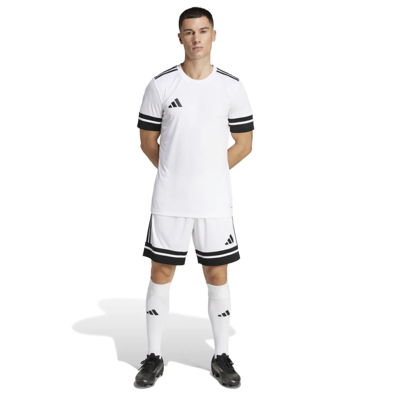 adidas Squadra 25 Voetbaltenue Wit Zwart