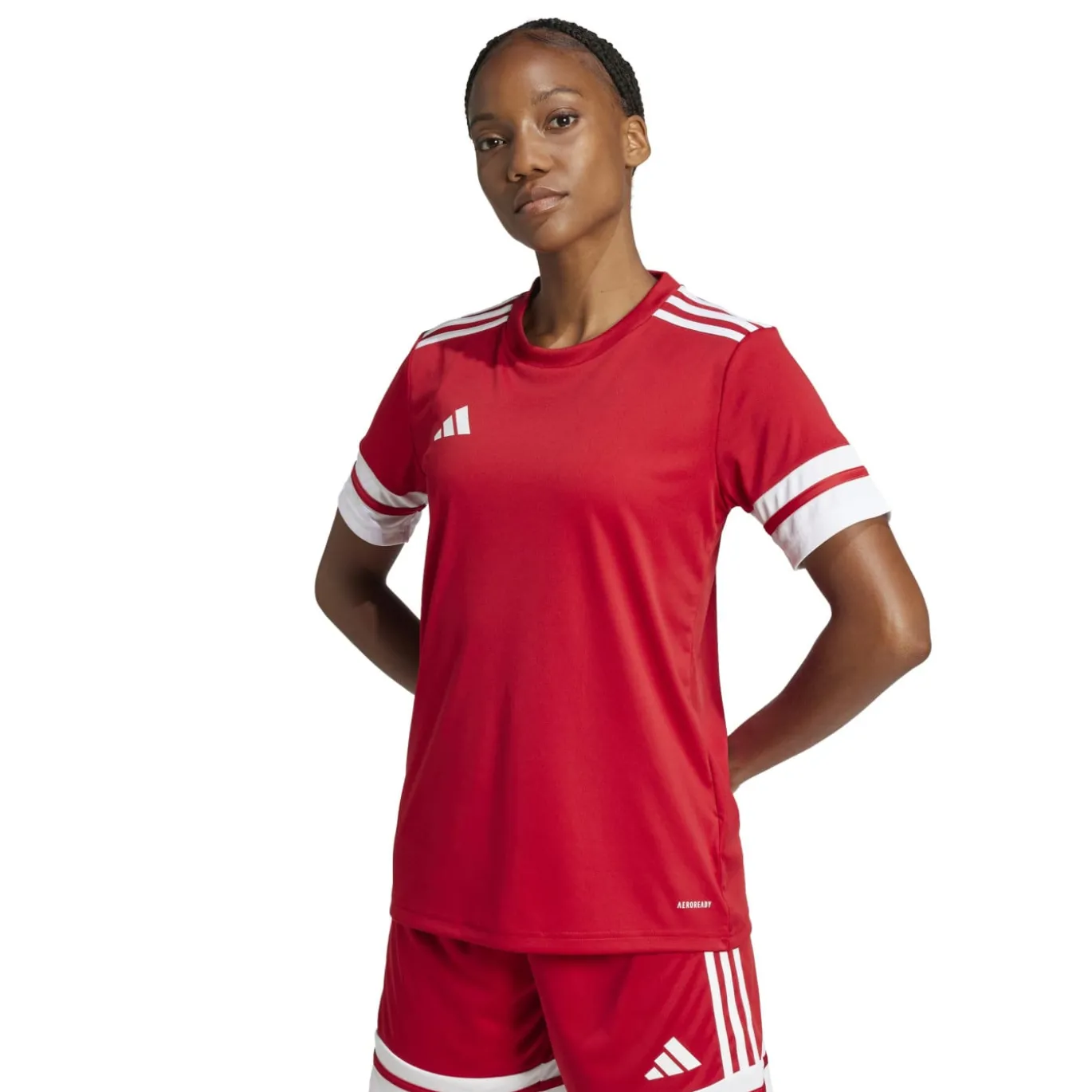 adidas Squadra 25 Voetbaltenue Dames Rood Wit