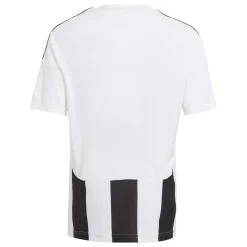 adidas Striped 24 Voetbalshirt Kids Wit Zwart
