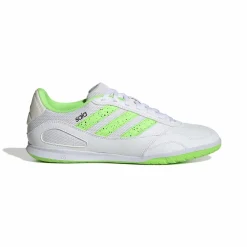 adidas Super Sala III Zaalvoetbalschoenen (IN) Wit Lichtgroen Zwart