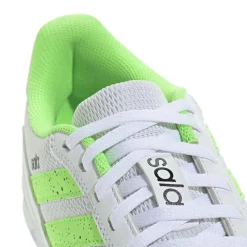 adidas Super Sala III Zaalvoetbalschoenen (IN) Wit Lichtgroen Zwart