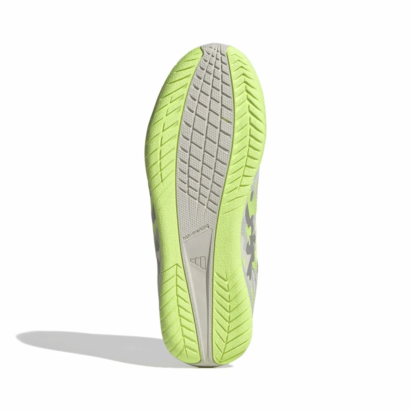 adidas Super Sala III Zaalvoetbalschoenen (IN) Kids Lichtgrijs Lichtgroen Lime