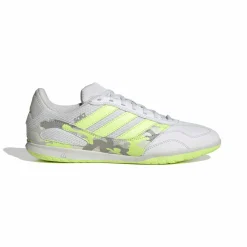 adidas Super Sala III Zaalvoetbalschoenen (IN) Lichtgrijs Lichtgroen Lime