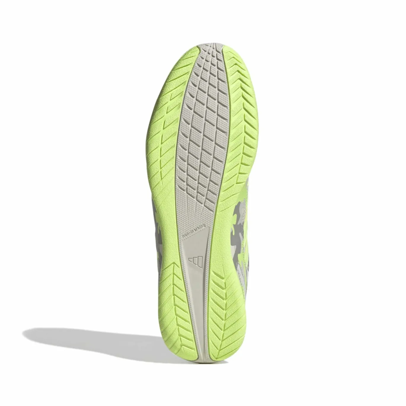 adidas Super Sala III Zaalvoetbalschoenen (IN) Lichtgrijs Lichtgroen Lime