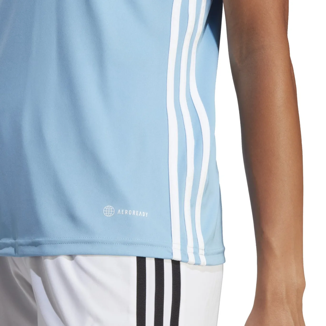 adidas Tabela 23 Voetbalshirt Dames Lichtblauw Wit