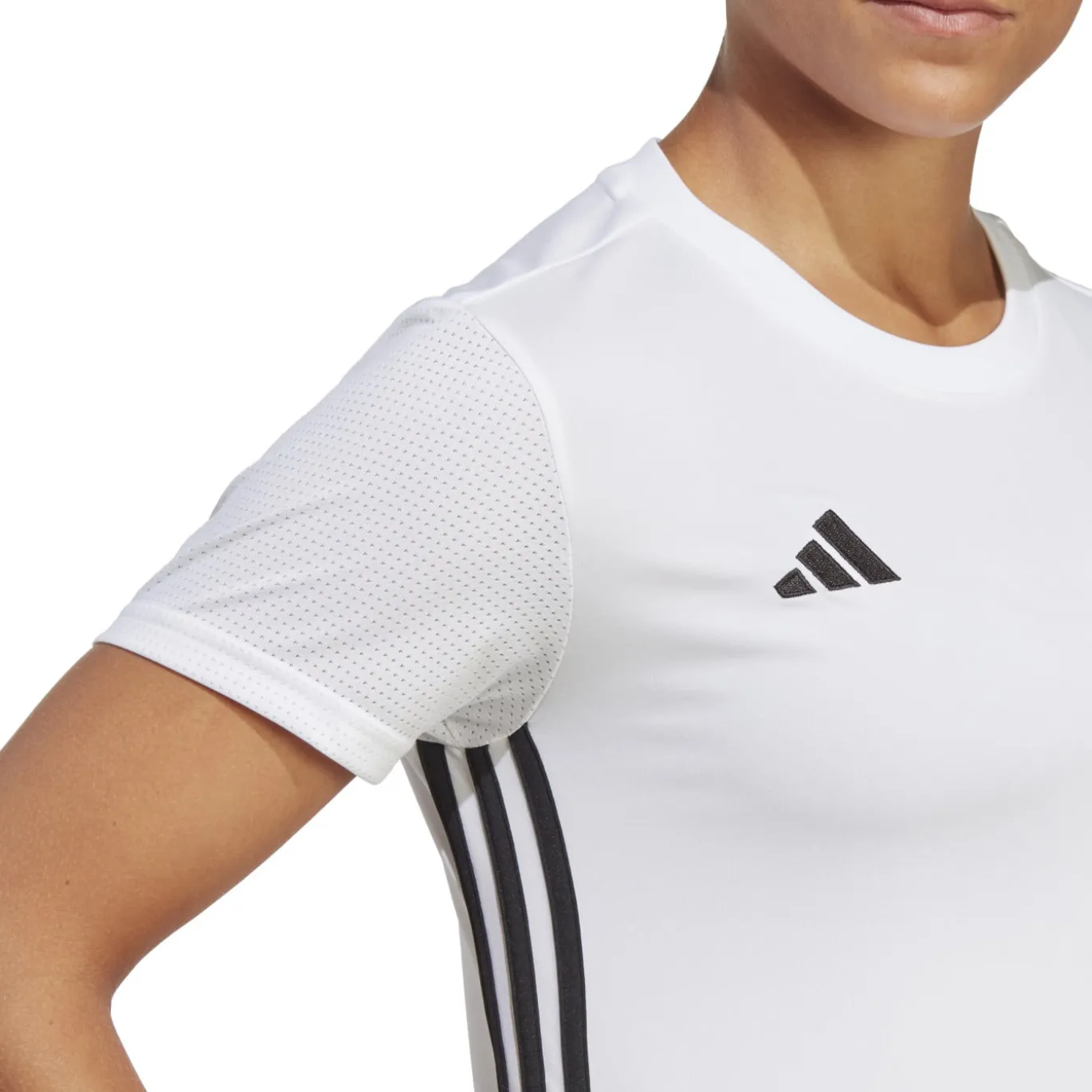 adidas Tabela 23 Voetbalshirt Dames Wit Zwart