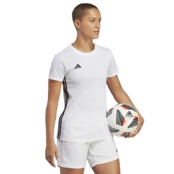 adidas Tabela 23 Voetbalshirt Dames Wit Zwart