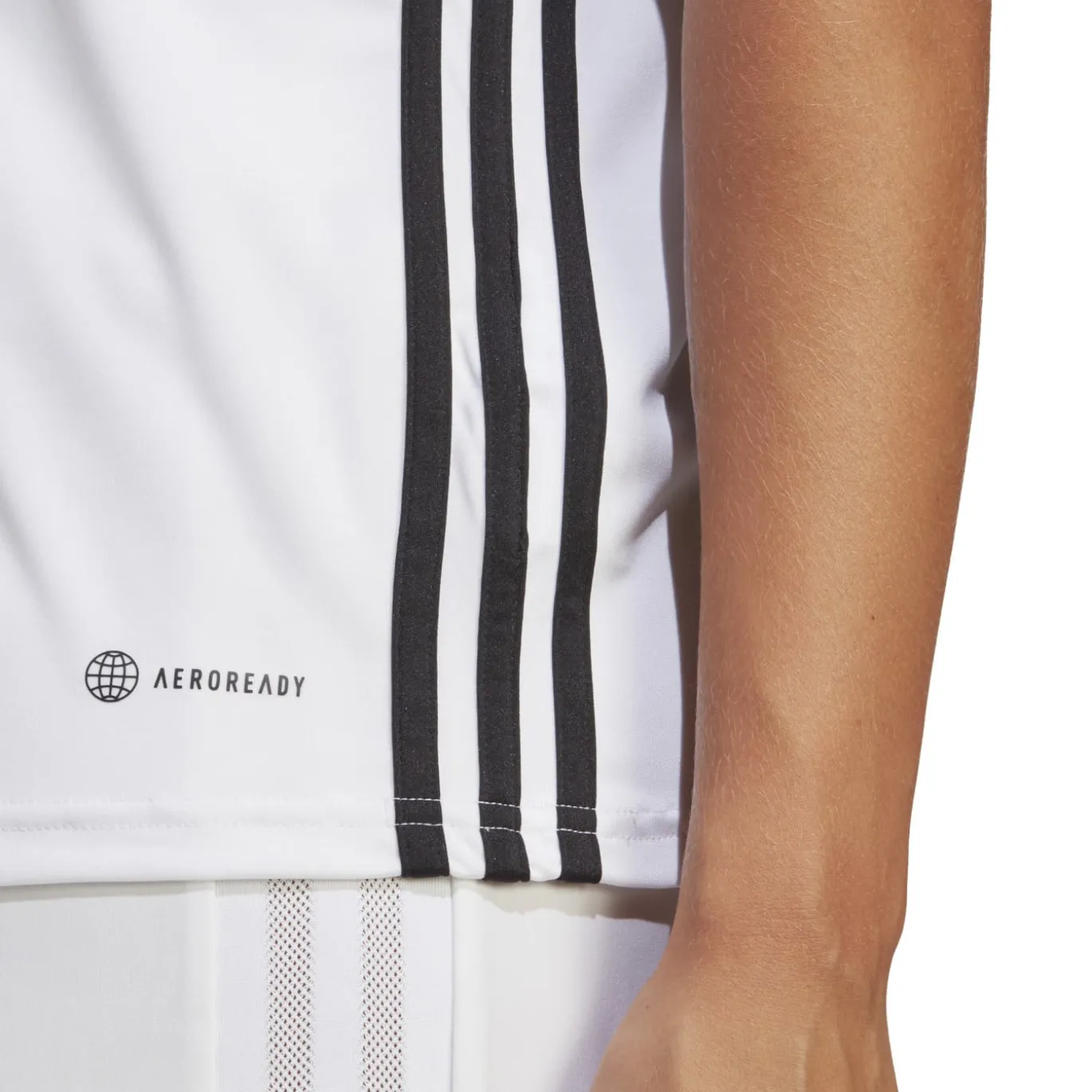 adidas Tabela 23 Voetbalshirt Dames Wit Zwart