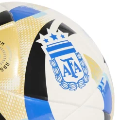 adidas Tango Argentinië Mini Voetbal Maat 1 Wit Beige Blauw
