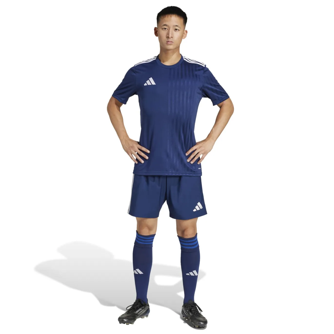 adidas tastigo 25 Voetbalbroekje Donkerblauw Wit