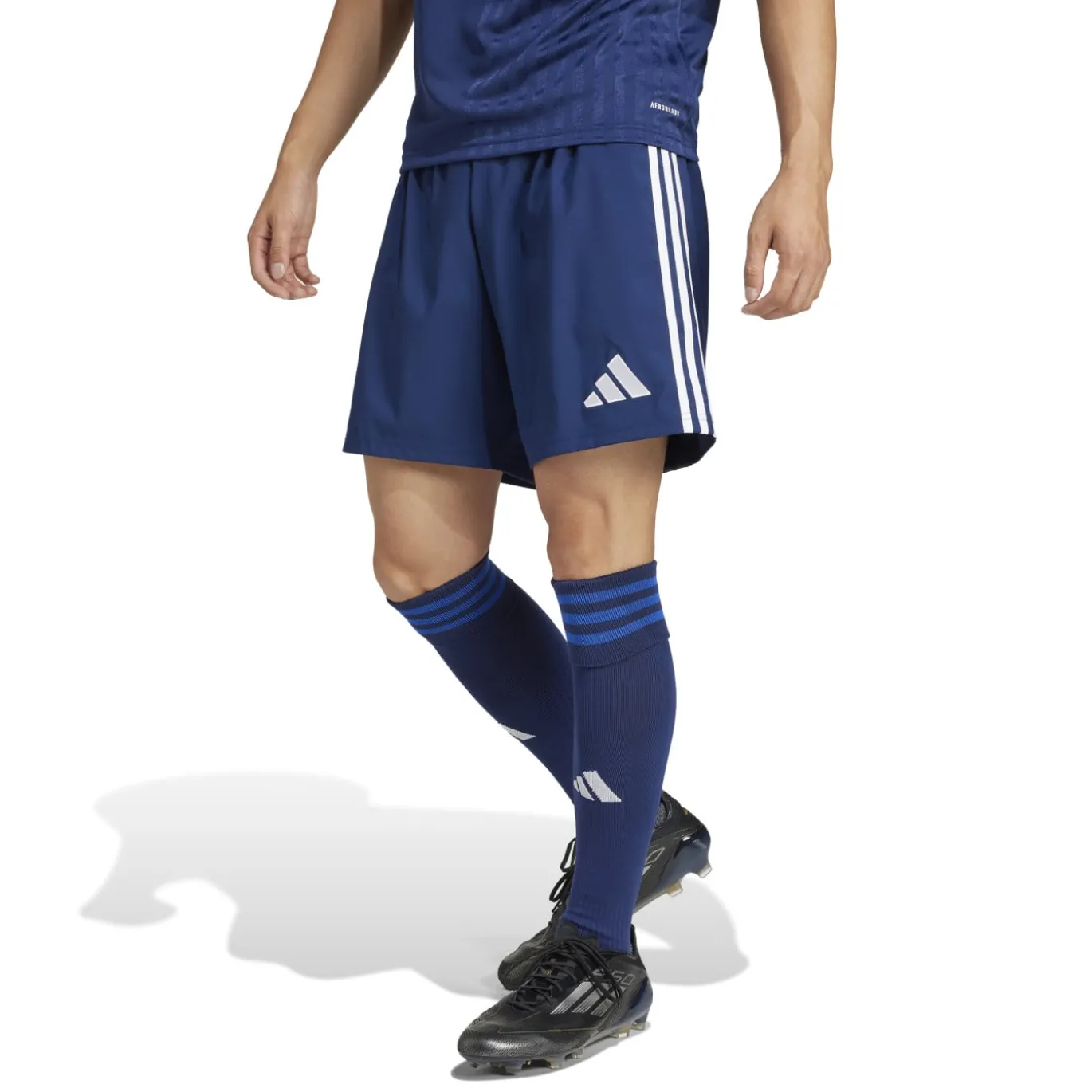 adidas tastigo 25 Voetbalbroekje Donkerblauw Wit