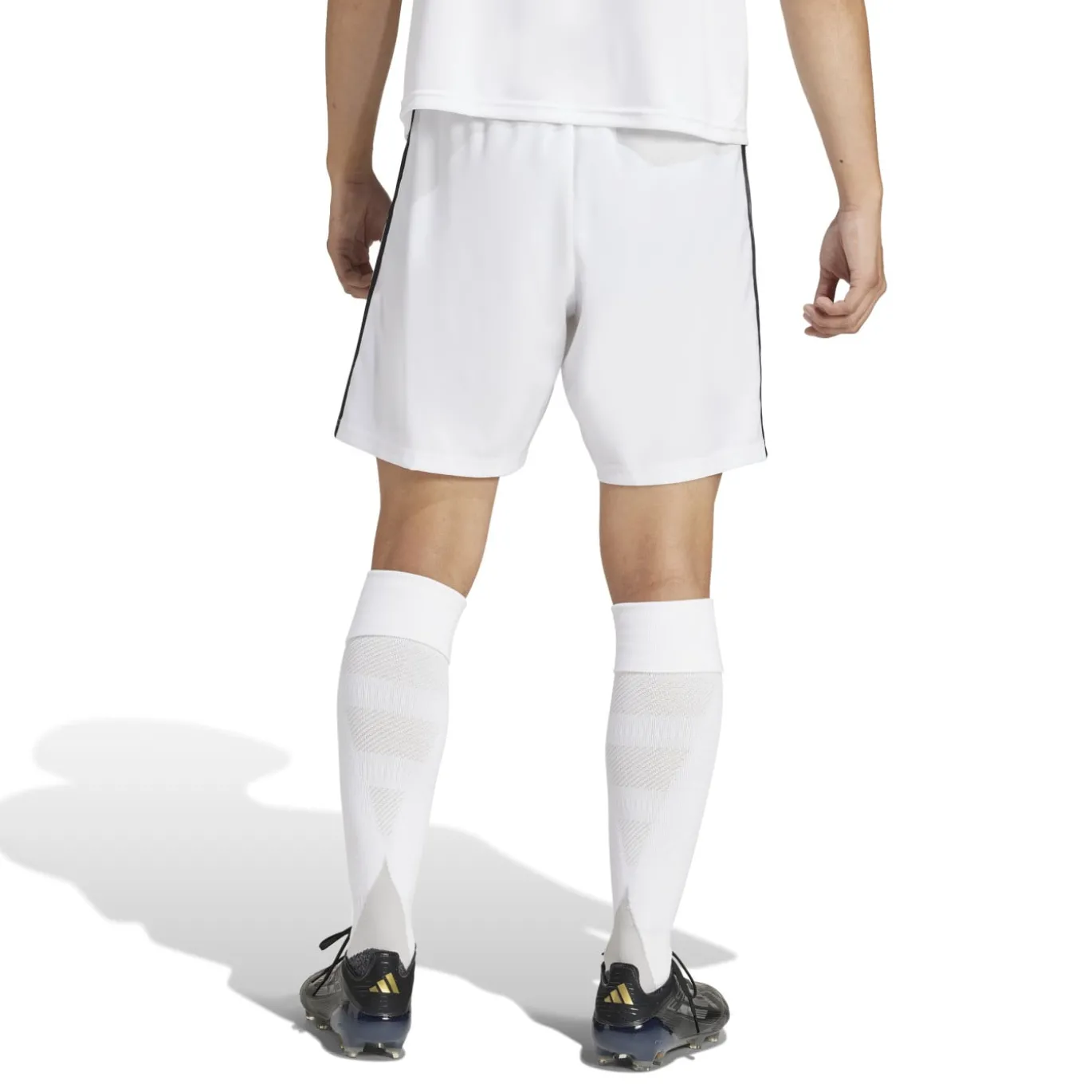 adidas Tastigo 25 Voetbalbroekje Wit Zwart