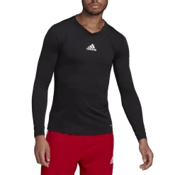 adidas Team Base Ondershirt Zwart Wit