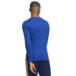 adidas Team Ondershirt Lange Mouwen Blauw
